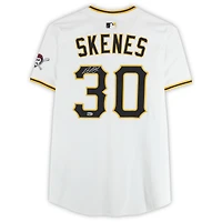 V106832 Pirate Paul Skenes Pittsburgh Pirates Dédicacé Blanc Nike Elite Jersey Paul Skenes AUT BB JERSEY 45890 AUTJERBSB JRSYSK0039 # 6