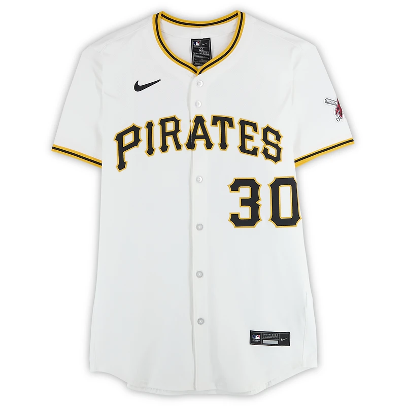 V106832 Pirate Paul Skenes Pittsburgh Pirates Dédicacé Blanc Nike Elite Jersey Paul Skenes AUT BB JERSEY 45890 AUTJERBSB JRSYSK0039 # 6