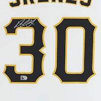 V106832 Pirate Paul Skenes Pittsburgh Pirates Dédicacé Blanc Nike Elite Jersey Paul Skenes AUT BB JERSEY 45890 AUTJERBSB JRSYSK0039 # 6