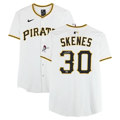 Paul Skenes Pittsburgh Pirates Autographed White Nike Elite Jersey