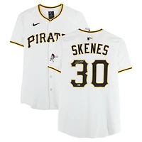 Paul Skenes Pittsburgh Pirates Autographed White Nike Elite Jersey