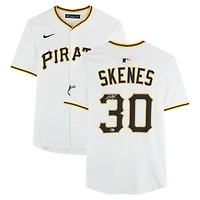 Paul Skenes Pittsburgh Pirates Autographed White Nike Limited Jersey