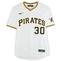 V106832 Pirate Paul Skenes Pittsburgh Pirates Dédicacé Blanc Nike Limited Jersey Paul Skenes AUT BB JERSEY 45890 AUTJERBSB JRSYSK0035 # 2