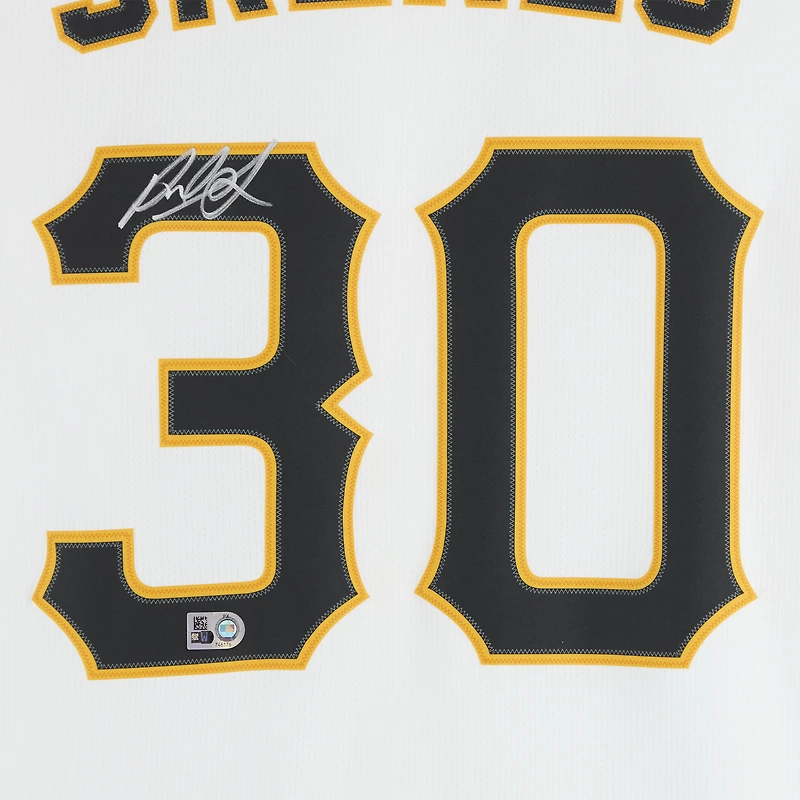 V106832 Pirate Paul Skenes Pittsburgh Pirates Dédicacé Blanc Nike Limited Jersey Paul Skenes AUT BB JERSEY 45890 AUTJERBSB JRSYSK0035 # 2