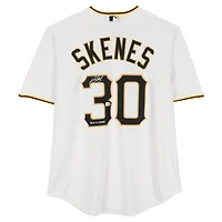 Paul Skenes Pittsburgh Pirates Autographed White Nike Replica Jersey with "25 NL Cy Young" Inscription