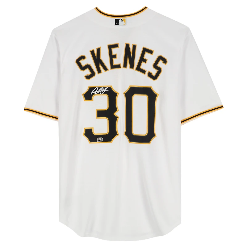 Paul Skenes Pittsburgh Pirates Autographed Nike Replica Jersey