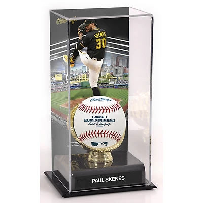 Paul Skenes Pittsburgh Pirates Sublimated Display Case with Image  