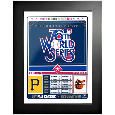 Pittsburgh Pirates - 12'' x 16'' 1979 Fall Classic Framed Photo