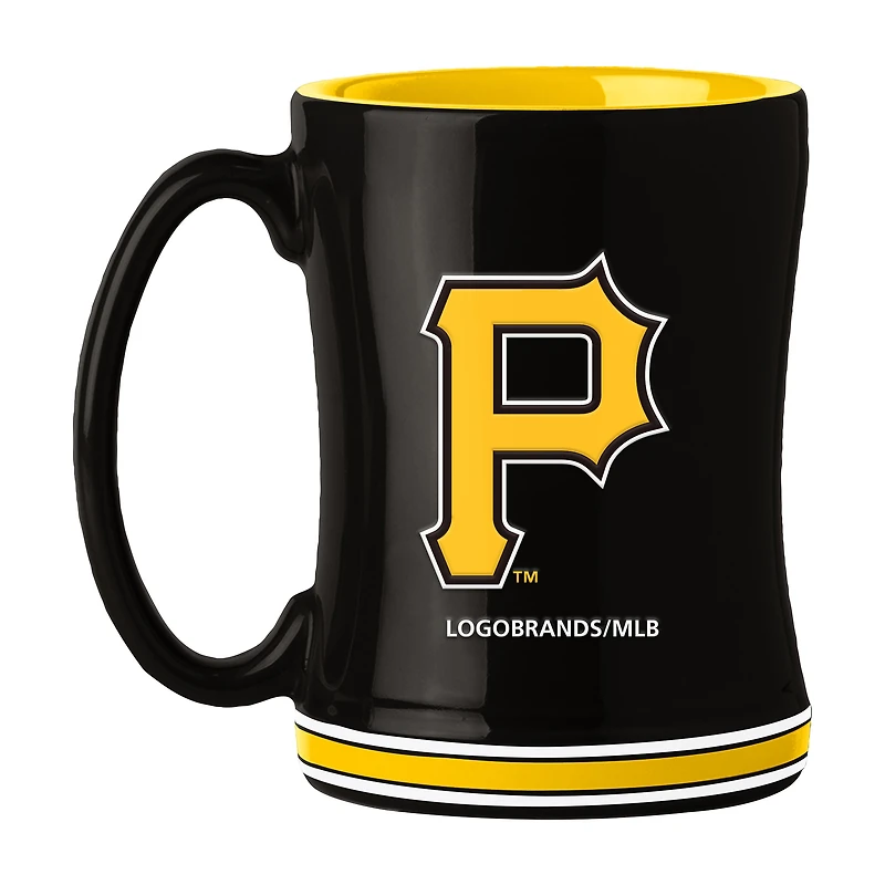 Pirates de Pittsburgh 14 oz. Tasse de secours