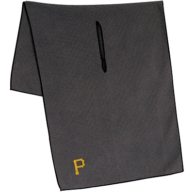 Serviette en microfibre grise Pittsburgh Pirates 19 "x 41"