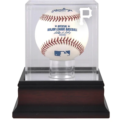 Pittsburgh Pirates (2014 - Présent) Vitrine de logo de baseball en acajou
