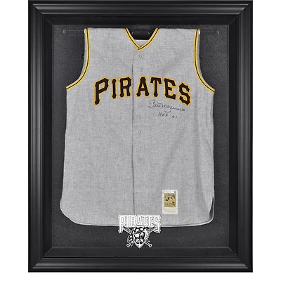 Vitrine de présentation du maillot avec logo encadré noir des Pirates de Pittsburgh