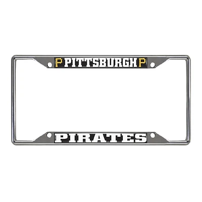 Pittsburgh Pirates Chrome License Plate Frame