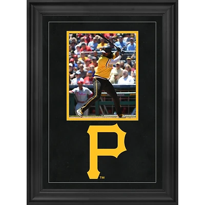 Cadre photo vertical encadré de luxe des Pirates de Pittsburgh avec logo de l'équipe de 8 po x 10 po
