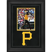 Cadre photo vertical encadré de luxe des Pirates de Pittsburgh avec logo de l'équipe de 8 po x 10 po