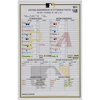 Carte de composition des équipes des Pirates de Pittsburgh contre les Diamondbacks de l'Arizona le juin 2022