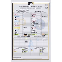Carte de composition des équipes des Pirates de Pittsburgh contre les Brewers de Milwaukee le 18 juin 2023