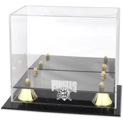 Étui pour mini casque avec logo classique doré des Pirates de Pittsburgh
