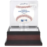 Vitrine en acajou avec logo de baseball des Pirates de Pittsburgh