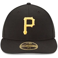 Pittsburgh Pirates New Era Home Authentic Collection On-Field Low Profile 59FIFTY - Chapeau ajusté Noir