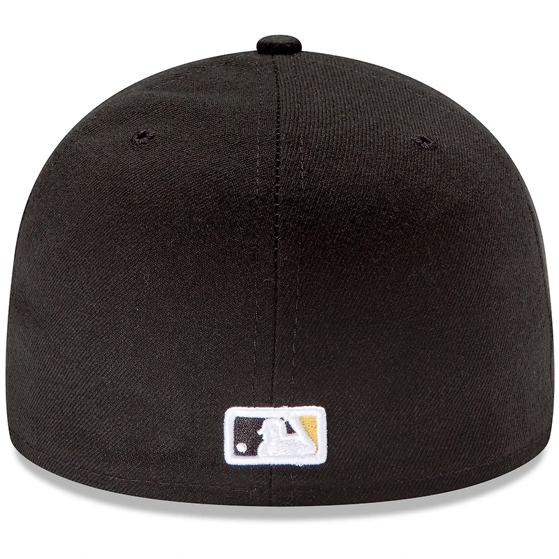 Pittsburgh Pirates New Era Home Authentic Collection On-Field Low Profile 59FIFTY - Chapeau ajusté Noir
