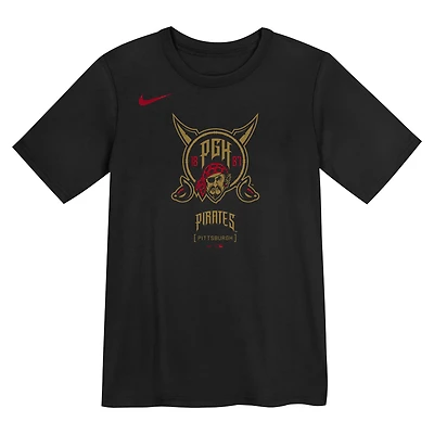 Preschool Nike Black Pittsburgh Pirates 2026 City Connect Logo T-Shirt