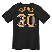 Preschool Nike Paul Skenes Black Pittsburgh Pirates Name & Number T-Shirt
