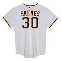 Maillot Nike Paul Skenes blanc des Pirates de Pittsburgh à domicile pour enfant d'âge préscolaire