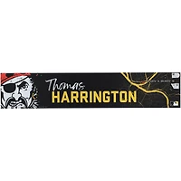Plaque signalétique noire Thomas Harrington des Pirates de Pittsburgh, émise par les joueurs de la saison 2025 de la MLB
