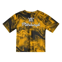 Toddler Gold/Black Pittsburgh Pirates Pinch Hitter Infielder T-Shirt & Shorts Set