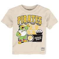 T-shirt Mitchell & Ness crème Pittsburgh Pirates pour tout-petits