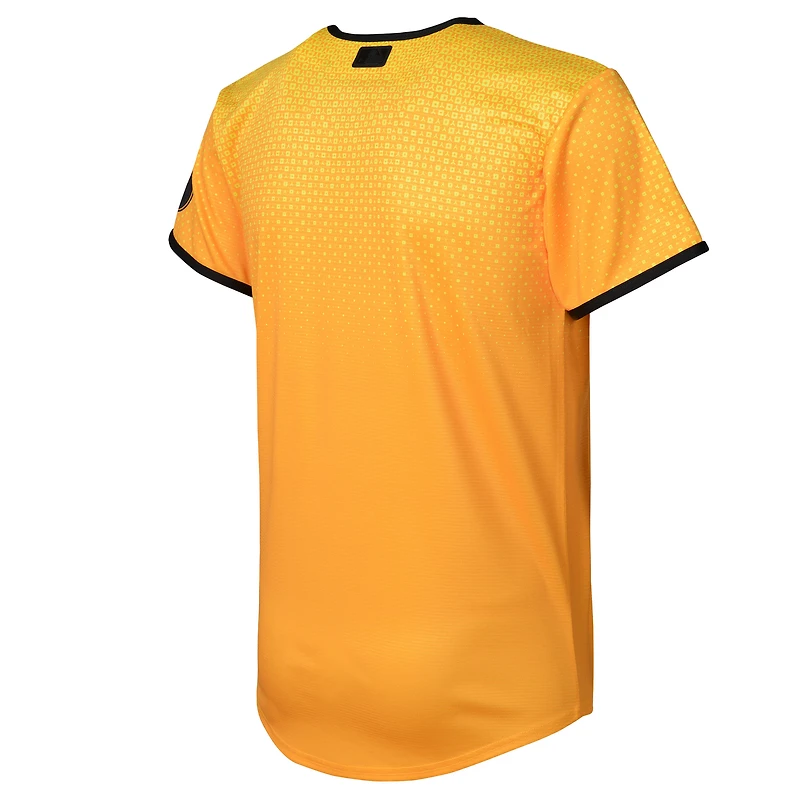 Maillot réplique Nike City Connect des Pirates de Pittsburgh doré pour tout-petit