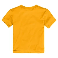 T-shirt Nike jaune City Connect pour tout-petit des Pirates de Pittsburgh