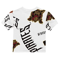 T-shirt blanc Outerstuff pour tout-petit Pittsburgh Pirates 2026 City Connect Game Day