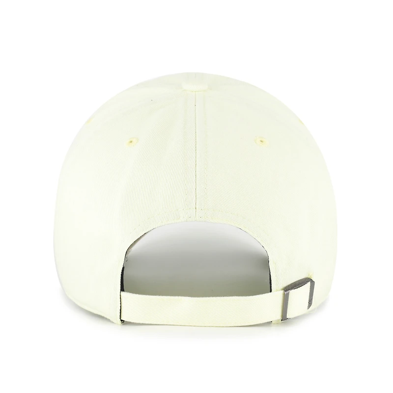 Casquette unisexe '47 jaune Pittsburgh Pirates Pastel Clean Up ajustable