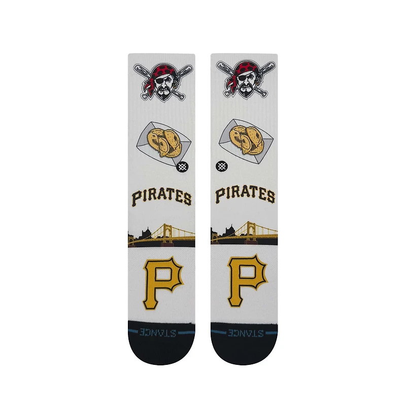 Chaussettes unisexes Stance Pittsburgh Pirates Local Crew