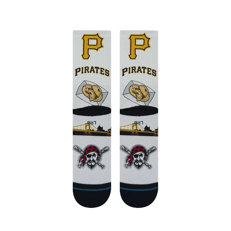 Chaussettes unisexes Stance Pittsburgh Pirates Local Crew