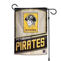 WinCraft Pittsburgh Pirates 12" x 18" Cooperstown Collection Double-Sided Garden Flag