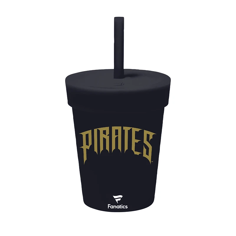 Gobelet isotherme WinCraft Pittsburgh Pirates 2026 City Connect de 237 ml (8 oz) avec couvercle et paille.