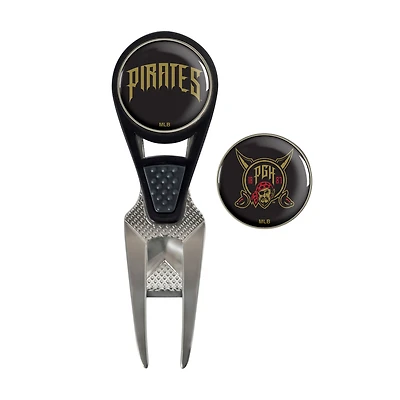 WinCraft Pittsburgh Pirates 2026 City Connect Divot Repair Tool & Ball Market Set