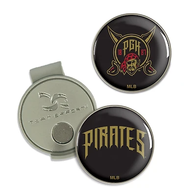Ensemble de casquettes et marqueurs de balles WinCraft Pittsburgh Pirates 2026 City Connect