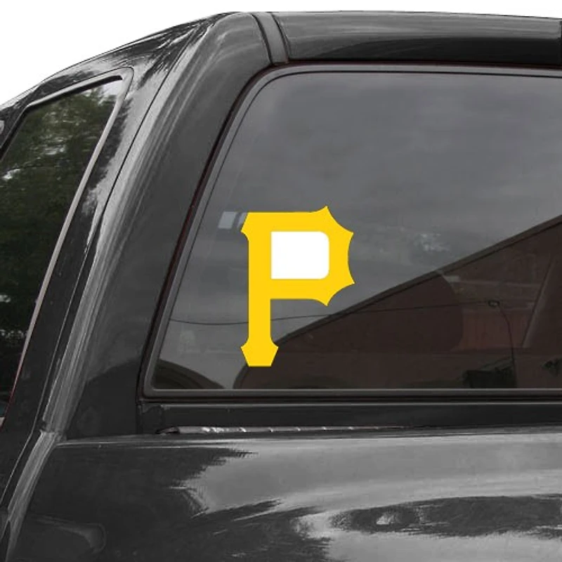 Autocollant de voiture avec logo de l'équipe de couleurs Pittsburgh Pirates 8 "