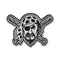 WinCraft Pittsburgh Pirates Chrome Auto Emblem