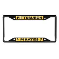 WinCraft Pittsburgh Pirates Cadre de plaque d'immatriculation couleur chrome