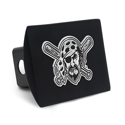 Housse d'attelage WinCraft Premium en métal chromé avec logo des Pirates de Pittsburgh