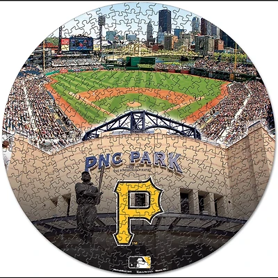 WinCraft Pittsburgh Pirates Round 500-Piece Puzzle