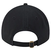Casquette ajustable 9TWENTY Preppy Team des Pirates de Pittsburgh de New Era pour femme, noire