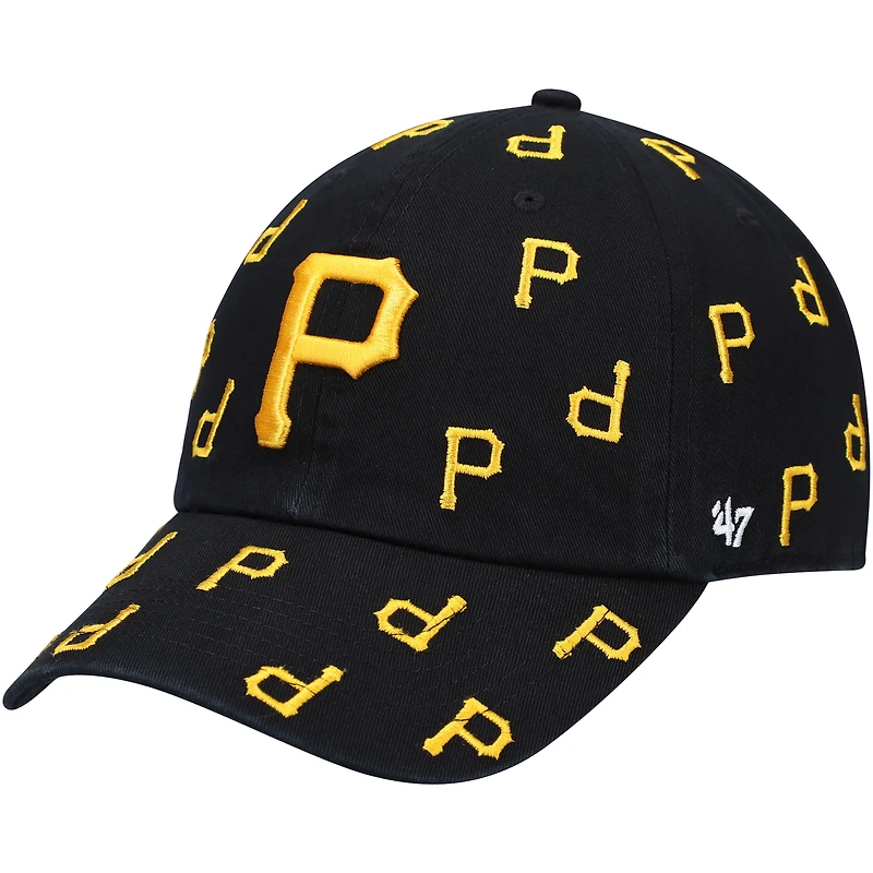 Casquette réglable '47 Pittsburgh Pirates Confetti Clean Up pour femme
