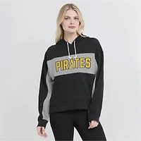 Women's Fanatics Black Pittsburgh Pirates Filled Stat Sheet Pullover Hoodie