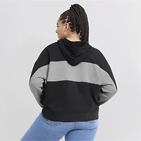 Women's Fanatics Black Pittsburgh Pirates Filled Stat Sheet Pullover Hoodie